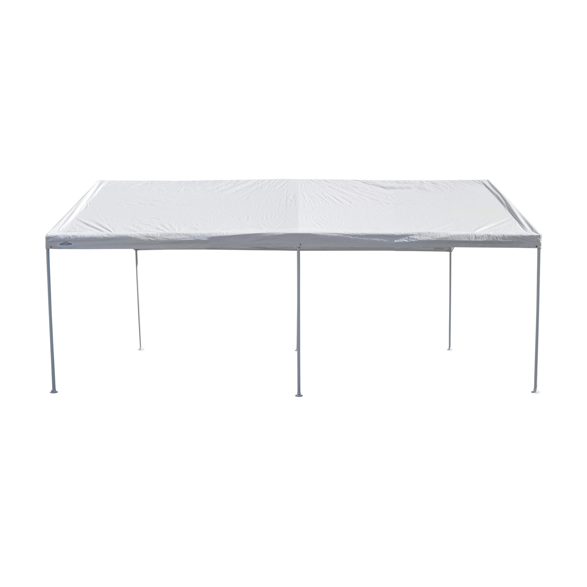 Caravan Canopy Domain Pro 150 10' x 15' White Carport Shelter - Perfect for Outdoor Events, Parties, and Vehicle Protection