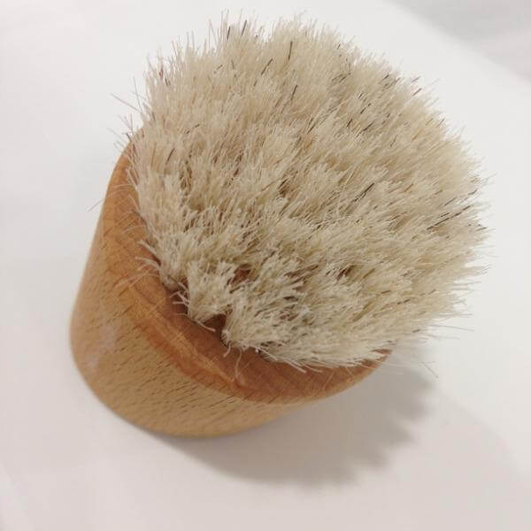 Best Natural Face Brush for Exfoliating & Cleansing - Organic Bristles for Glowing Skin - Perfect for Daily Skincare & Spa Routine