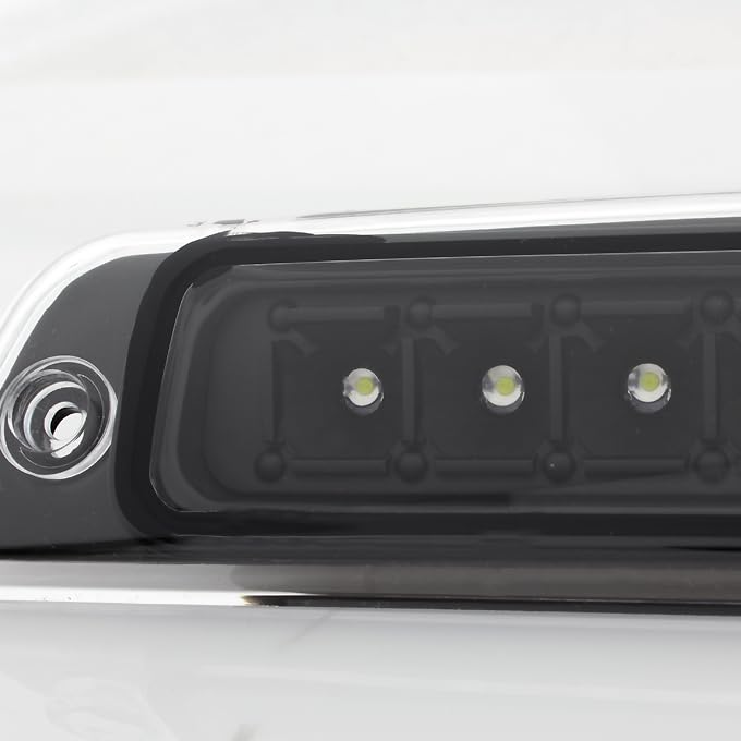 AKKON LED Tail Lights for 94-01 Dodge Ram - Black Bezel C-Shape Light Tube with 3rd Brake Lamp | Upgrade Truck Lighting for Night Driving & Off-Road Adventures