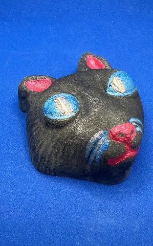 Black Cat Bath Bomb - Movie Inspired Cora Cat & Buttons Horror Bath Bomb for Relaxation - Perfect for Halloween, Spa Nights & Gift Giving