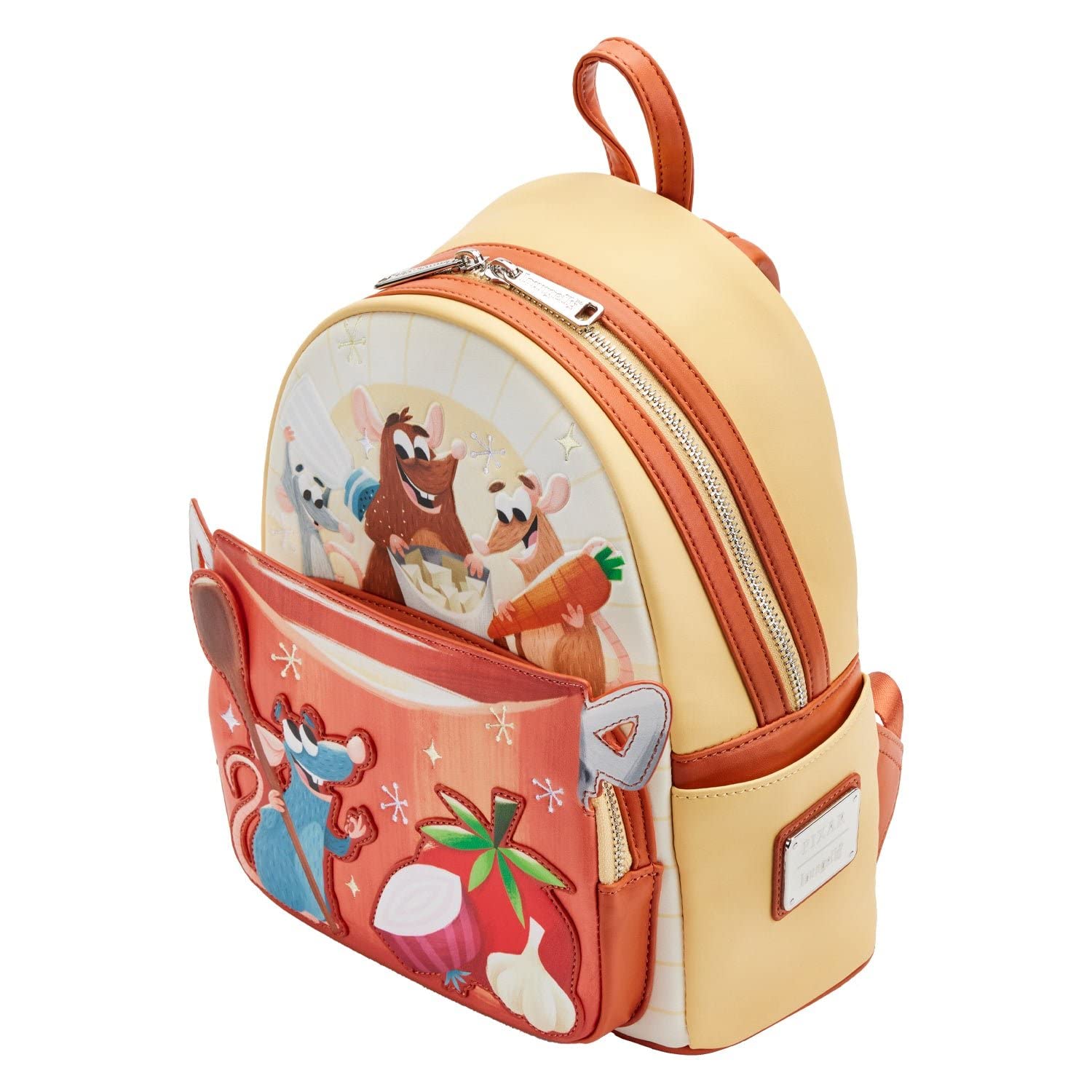 Disney Ratatouille Cooking Pot Mini Backpack by Loungefly - Stylish & Lightweight for Disney Fans - Perfect for Theme Parks, Cosplay & Everyday Use