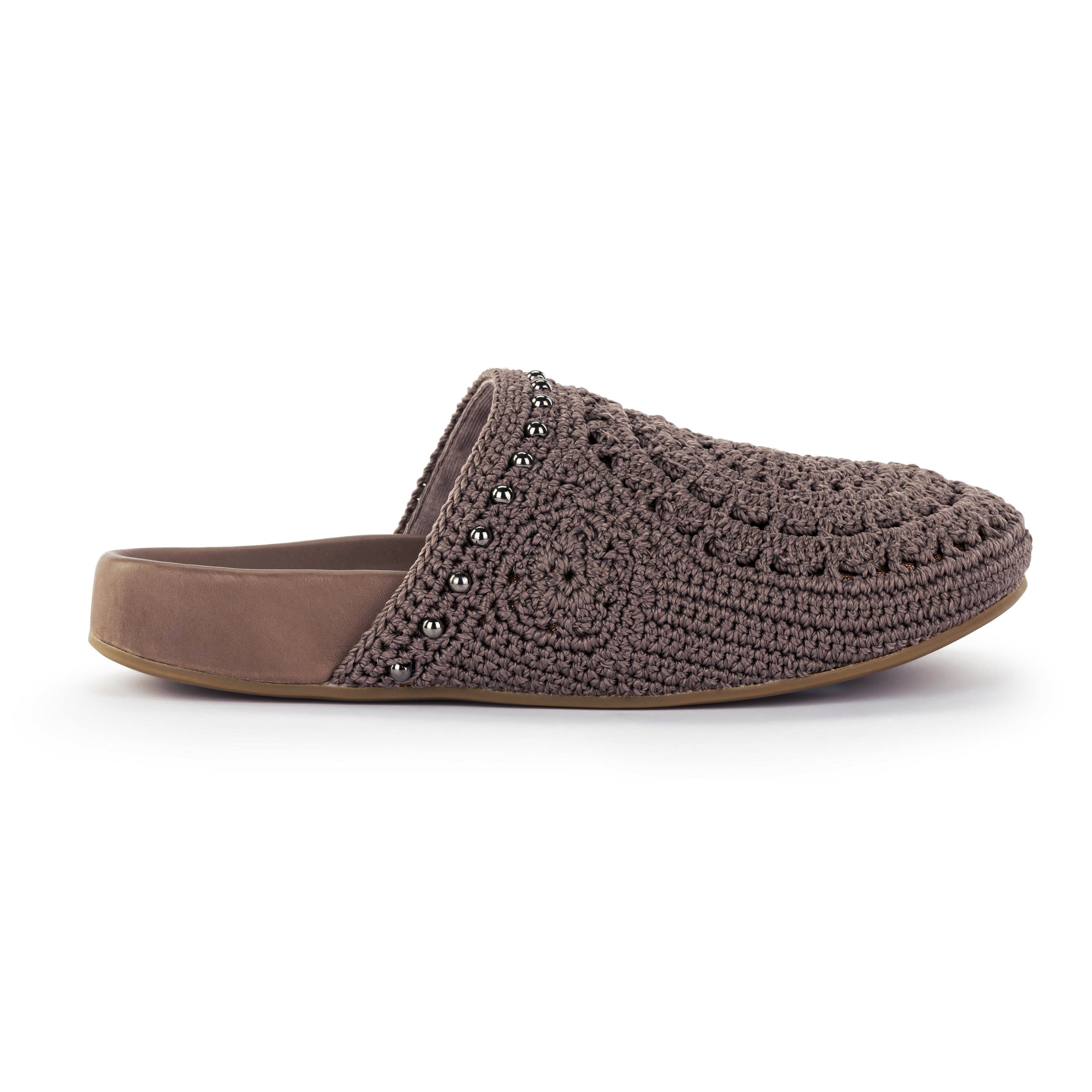 Bolinas Crochet Clogs for Women - Comfortable Handmade Summer Slide Sandals with Arch Support - Perfect for Beach, Pool, and Casual Outings