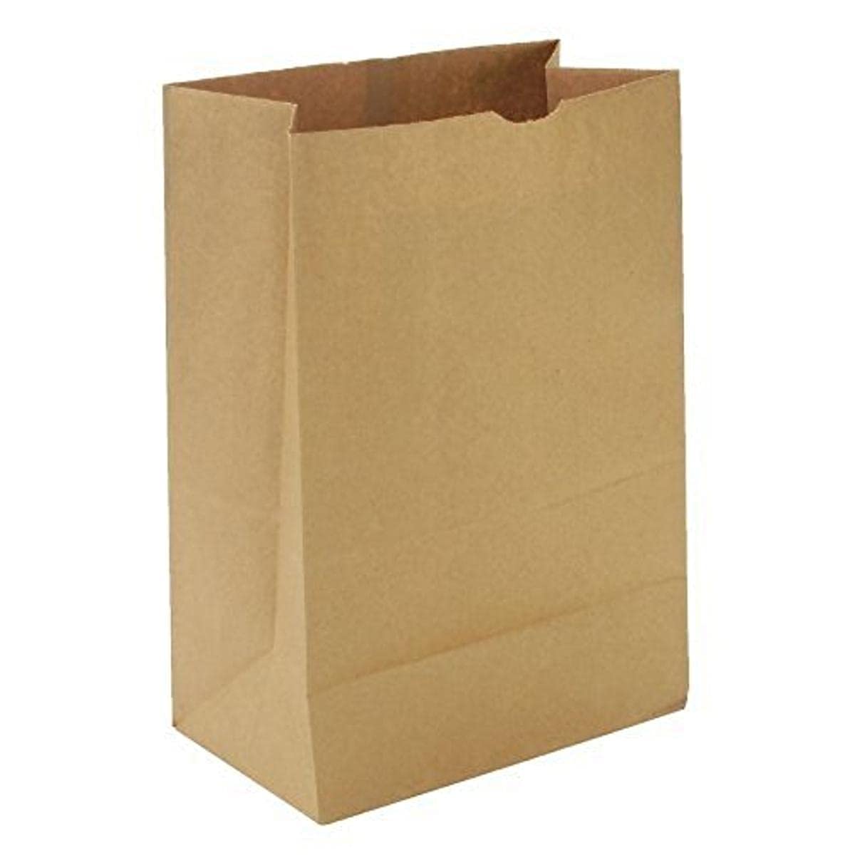 General SK1675 1/6 BBL Kraft Paper Grocery Bags - 75lb Strength, 12