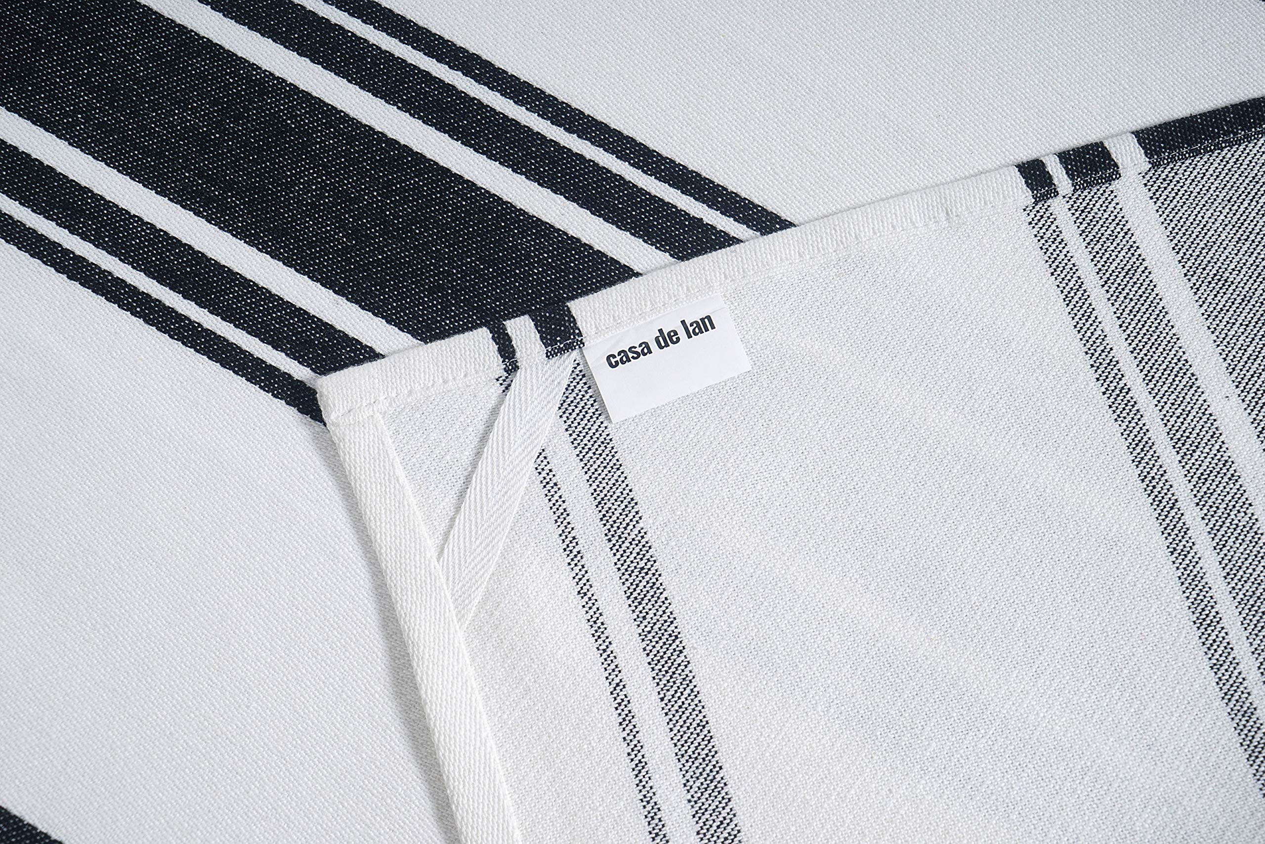 Premium Cotton Kitchen Towels Set of 6 - Extra Large 20