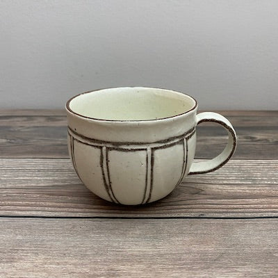 Premium Kororo Mug - Handcrafted Ceramic Coffee Cup with Unique Tokusa Texture - Perfect for Home, Office & Gifting