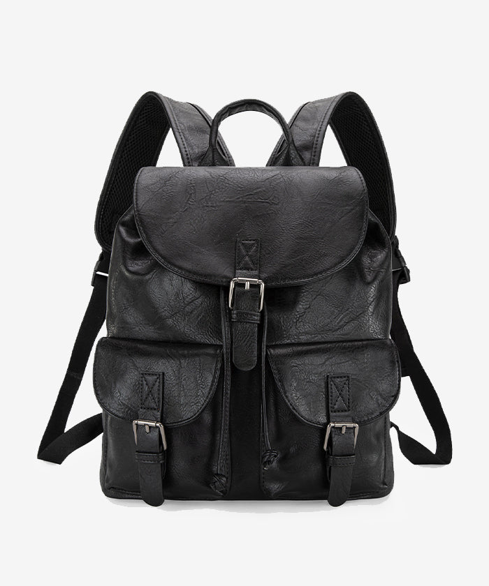 Montana West Buckle Backpack for Women - Stylish Leather Backpack Purse with Adjustable Straps - Perfect for Work, Travel & Everyday Use
