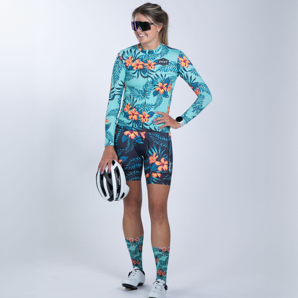 Women's Limited Edition Cycling Sun Protection Long Sleeve Jersey - UPF 50+ Moisture Wicking Bike Shirt for Road & Mountain Biking | Perfect for Summer Rides & Outdoor Sports