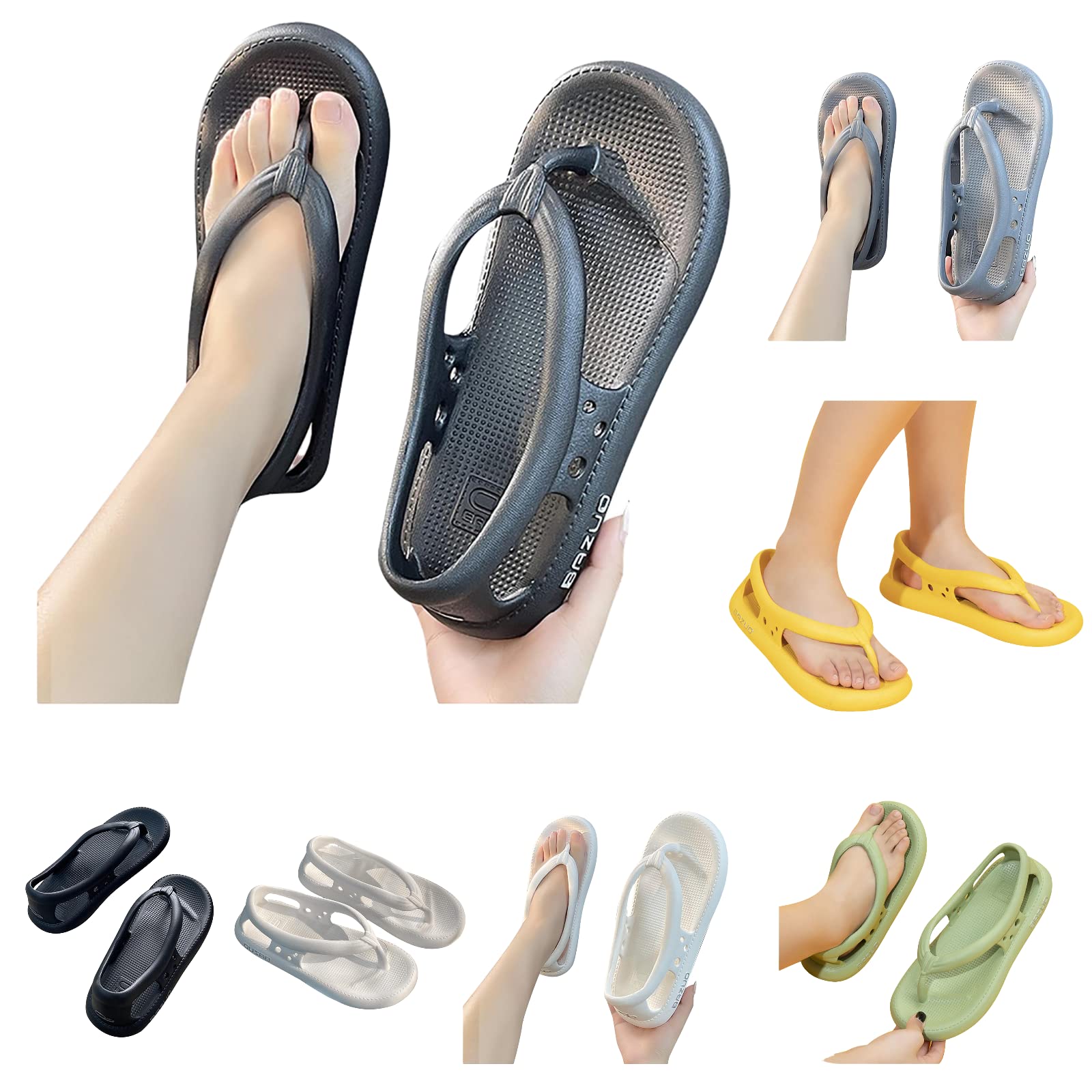 Comfortable Unisex Flip Flop Sandals for Women & Men - Soft Sole Thong Shoes for Summer, Beach, and Casual Wear | Lightweight Indoor & Outdoor Flat Slides for Pool, Vacation, and Everyday Use