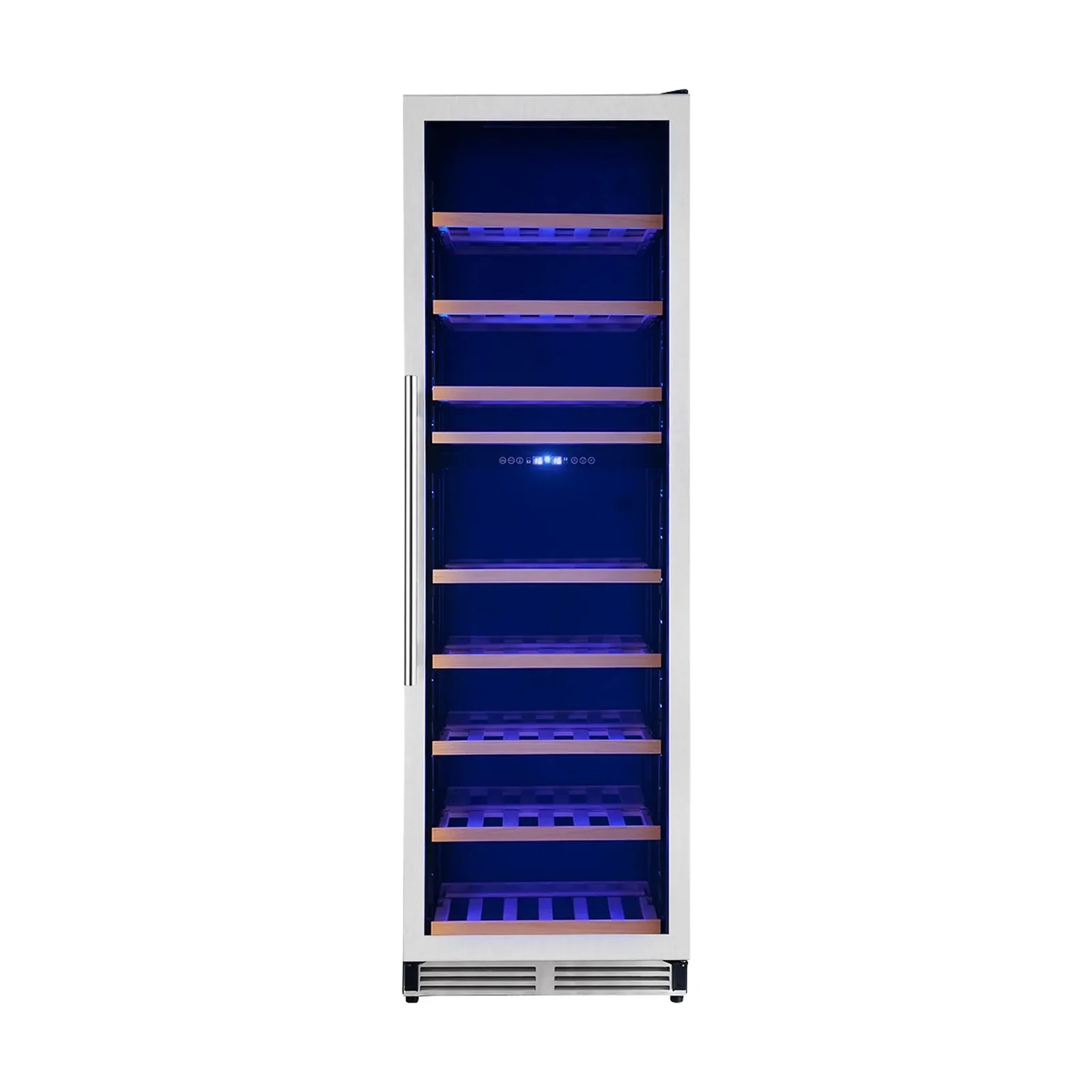Forno Avellino 24 Inch Dual Zone Wine Cooler - 72 Bottle Capacity, Freestanding or Built-In, Quiet Compressor - Perfect for Home Bars, Restaurants, and Wine Cellars (Model FWCDR6603 24S)