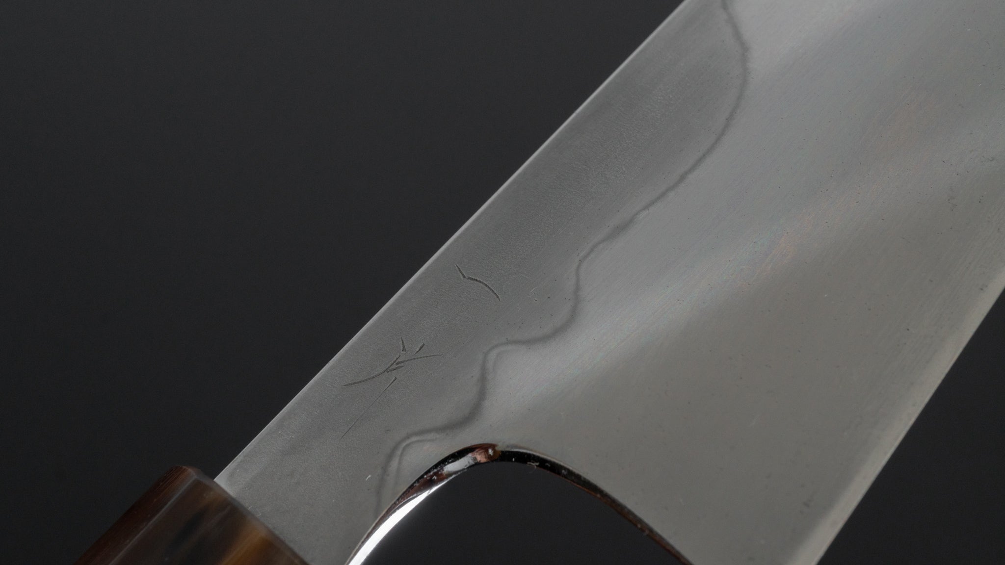 Hitohira Togashi Yohei White #1 Fuji Mizu Honyaki Gyuto 240mm Japanese Chef Knife with Taihei Ebony Handle (#028/ Saya) - Premium Kitchen Knife for Professional Chefs & Home Cooking Enthusiasts