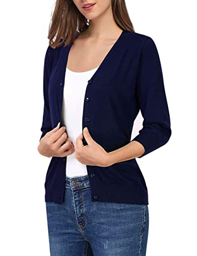 V-neck Navy