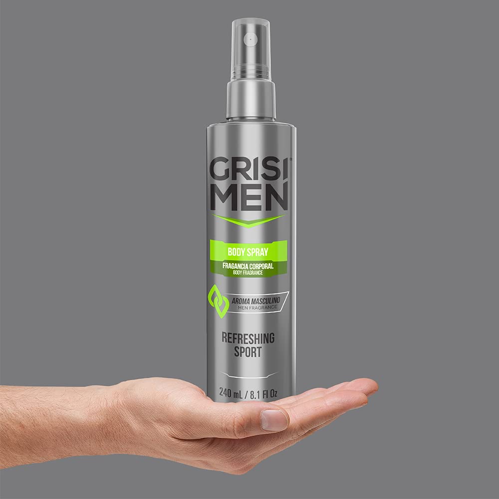 Best Men's Body Spray for Sports & Gym - Long Lasting Deodorant for Active Lifestyles - Fresh Scent for Workouts, Running & Outdoor Activities
