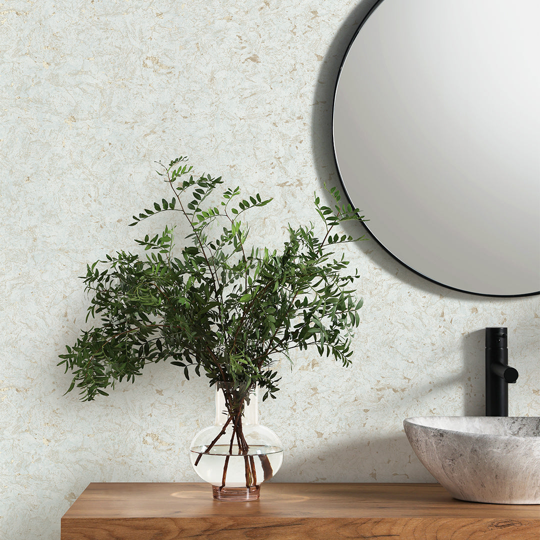 Faux Cork Textured Peel and Stick Wallpaper - Self-Adhesive Removable Wall Covering for Home Office, Bedroom, and Living Room Decor