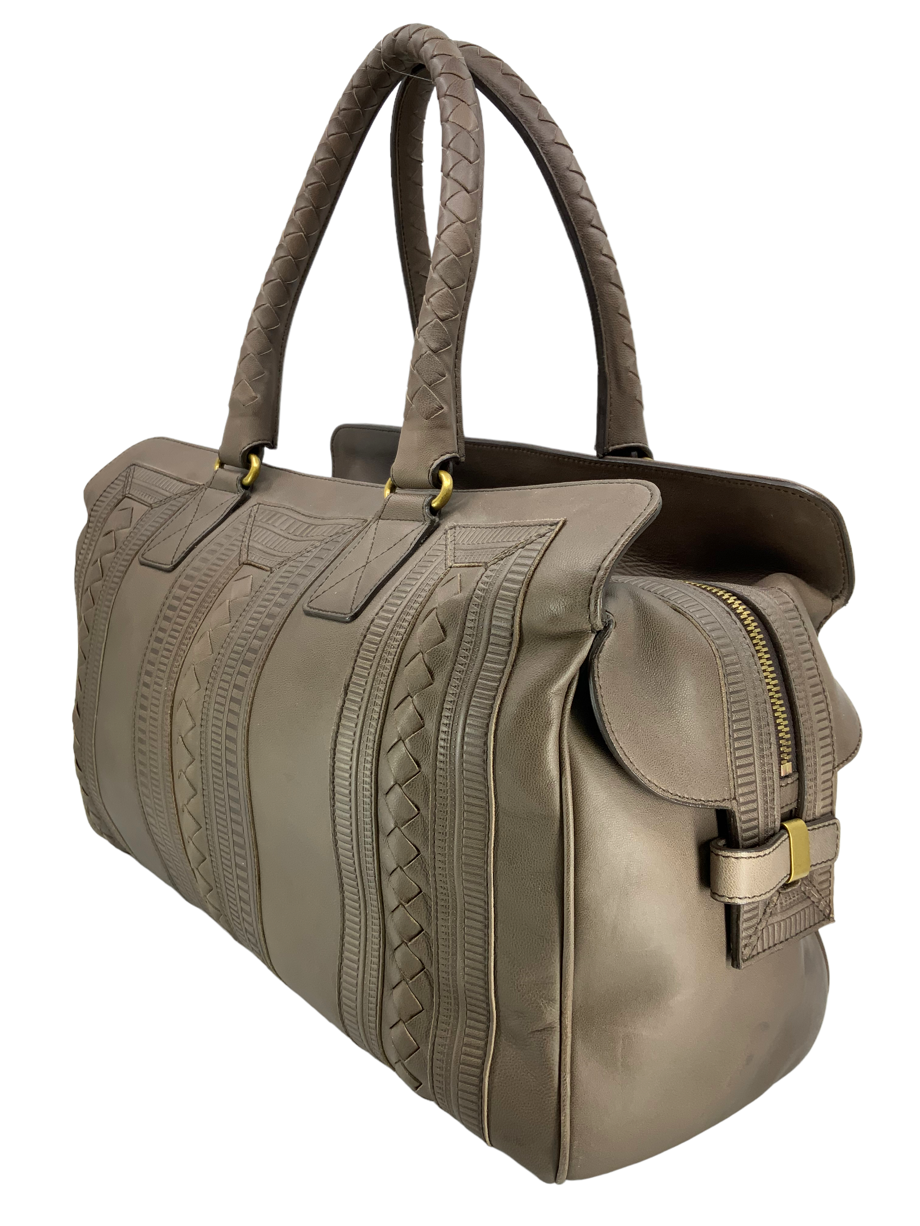 Bottega Veneta Intrecciato Woven Leather Crossbody Bag - Luxury Designer Handbag for Women, Perfect for Work, Travel & Everyday Use