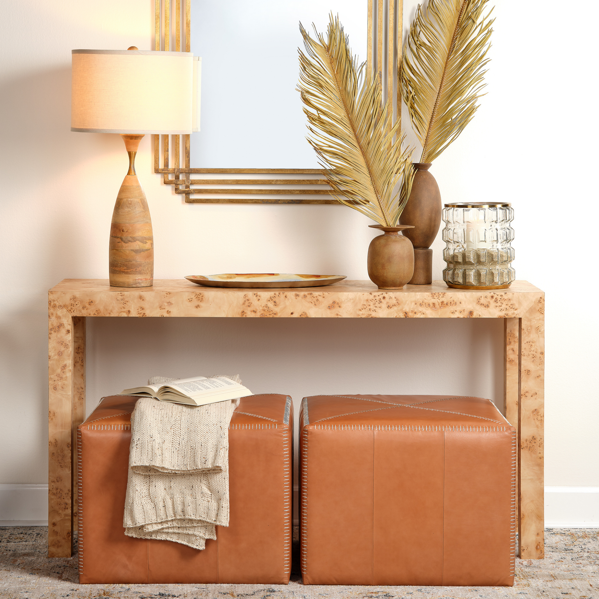 Modern Wooden Archer Console Table - Entryway Sofa Table, Hallway Accent Table for Home Decor - Perfect for Living Room, Bedroom, or Foyer