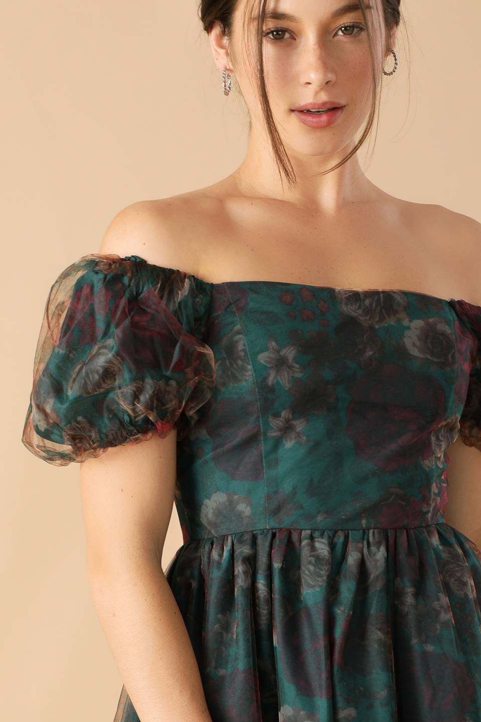 BE GOOD TO ME Woven Organza Dress - Elegant Party Gown for Weddings, Prom & Special Occasions