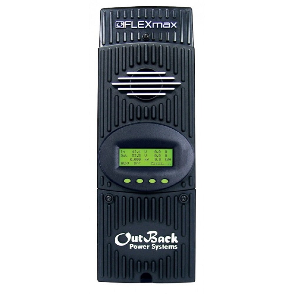 Outback Power 80AH MPPT Solar Charge Controller for RV, Marine, Off-Grid & Home Solar Systems - High Efficiency Battery Charging & Energy Management