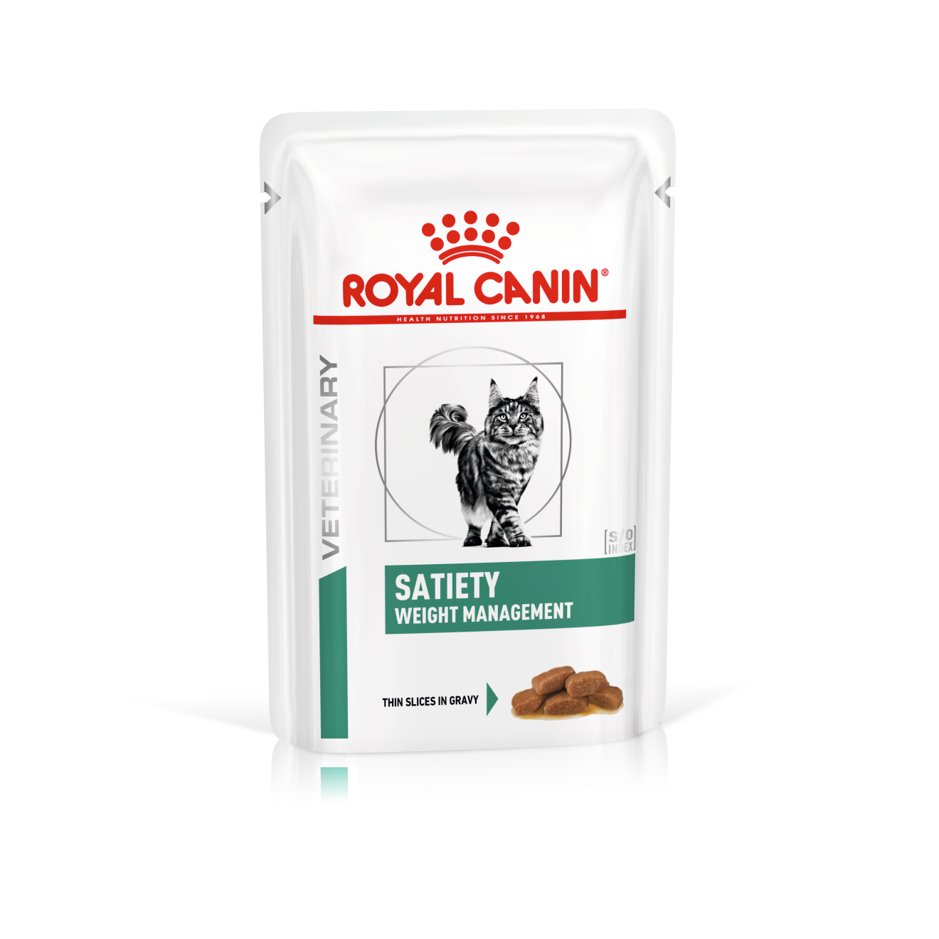 Royal Canin Satiety Support Weight Management Cat Food Pouches - High Protein, Low Calorie Wet Food for Overweight Cats - Perfect for Indoor Cats & Weight Control Diets