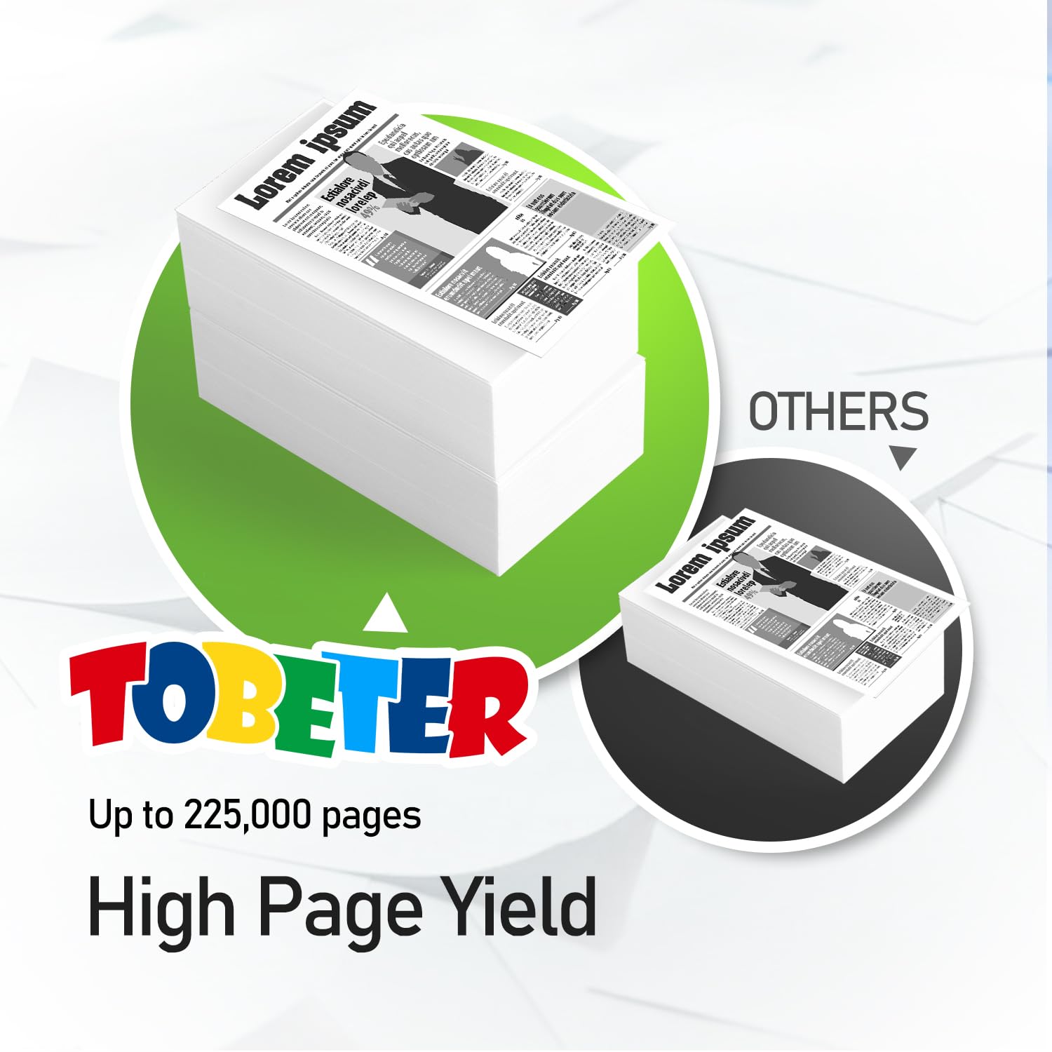 ToBeter Compatible L0H24A Fuser Replacement Kit for HP LaserJet M607 M608 M609 M631 M632 M633 Printers - Includes RM2-1256 Fuser & 5 Sets of J8J70-67904 (110V) - Perfect for Office & Home Printer Maintenance