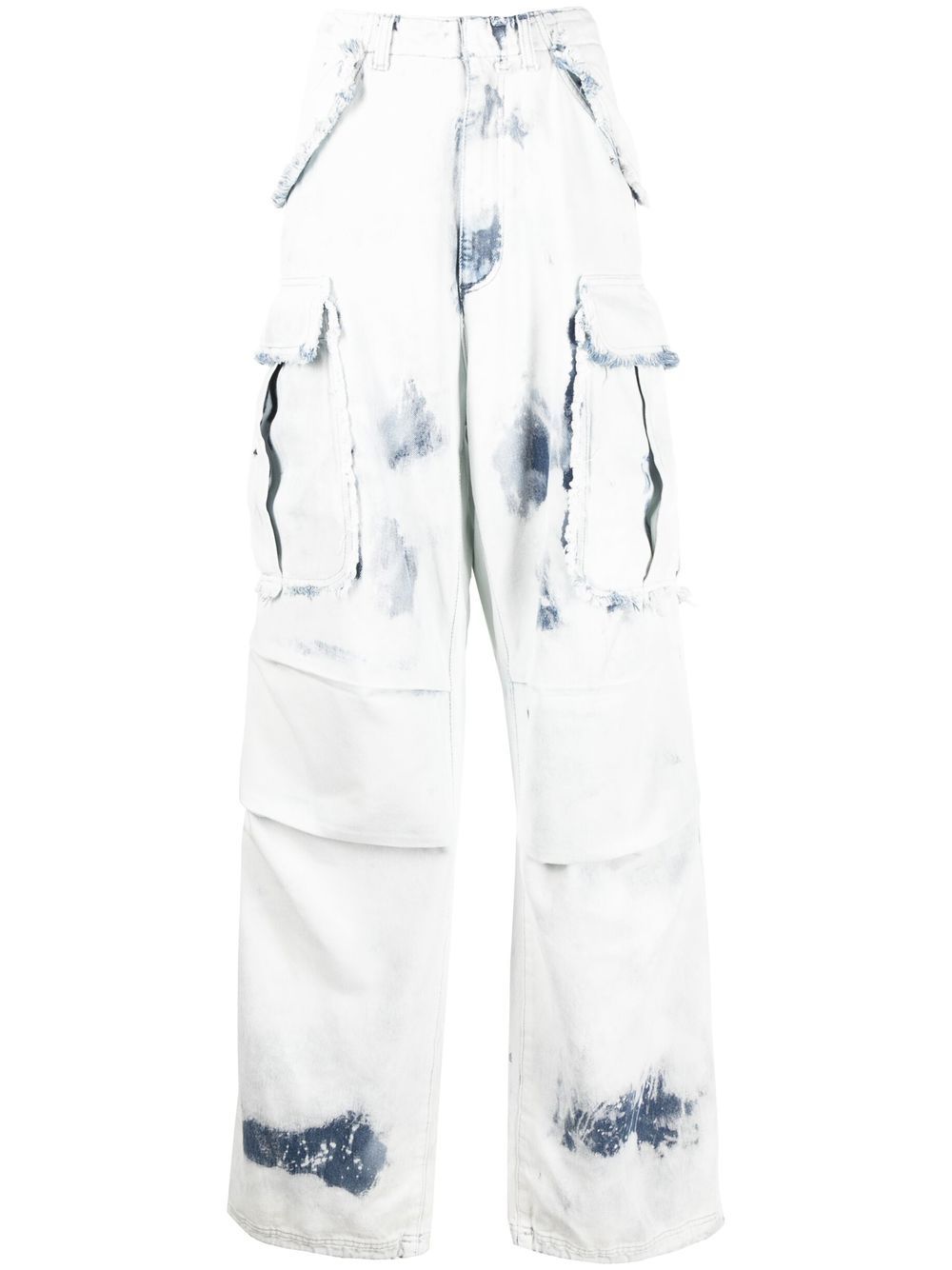 DARKPARK Women's High Waist White Jeans - Slim Fit Stretch Denim Pants for Casual Wear & Everyday Outfits