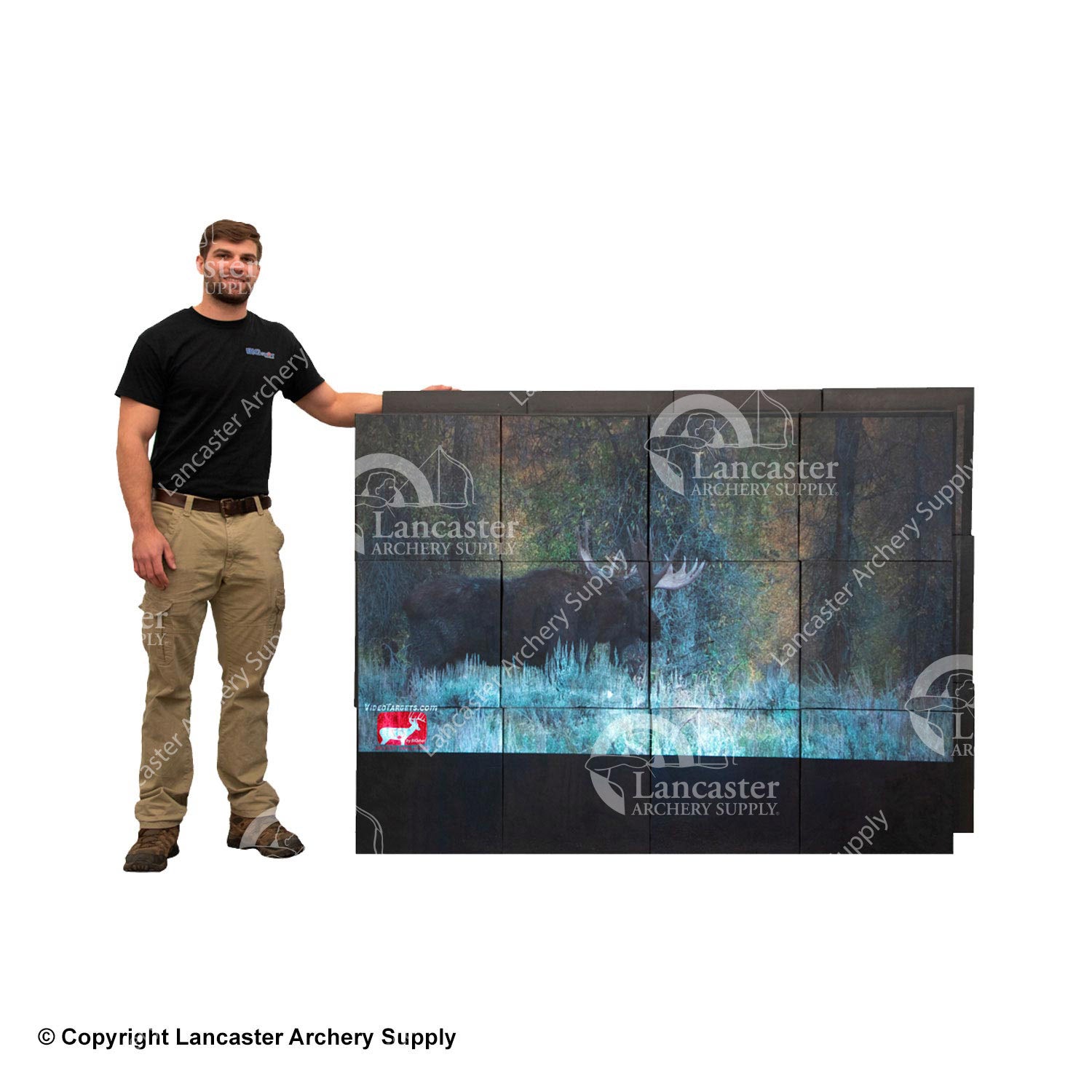Bigshot Personal Video Wall (4' x 6') - Portable LED Display for Events, Trade Shows & Home Theater - Perfect for Advertising, Presentations & Entertainment