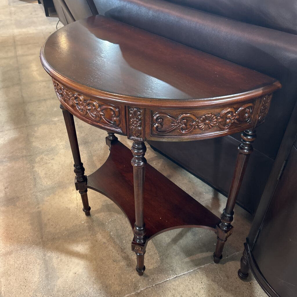 Danelle Demilune Console Table - 30