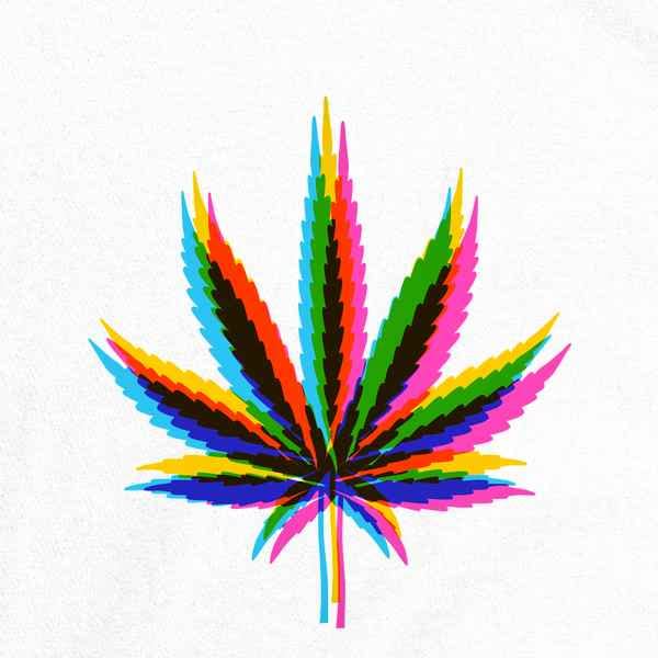 Pop Threads Weed Mirage Marijuana Pot 420 Graphic T-Shirt for Men - Cool Stoner Outfit for 420 Parties & Casual Wear