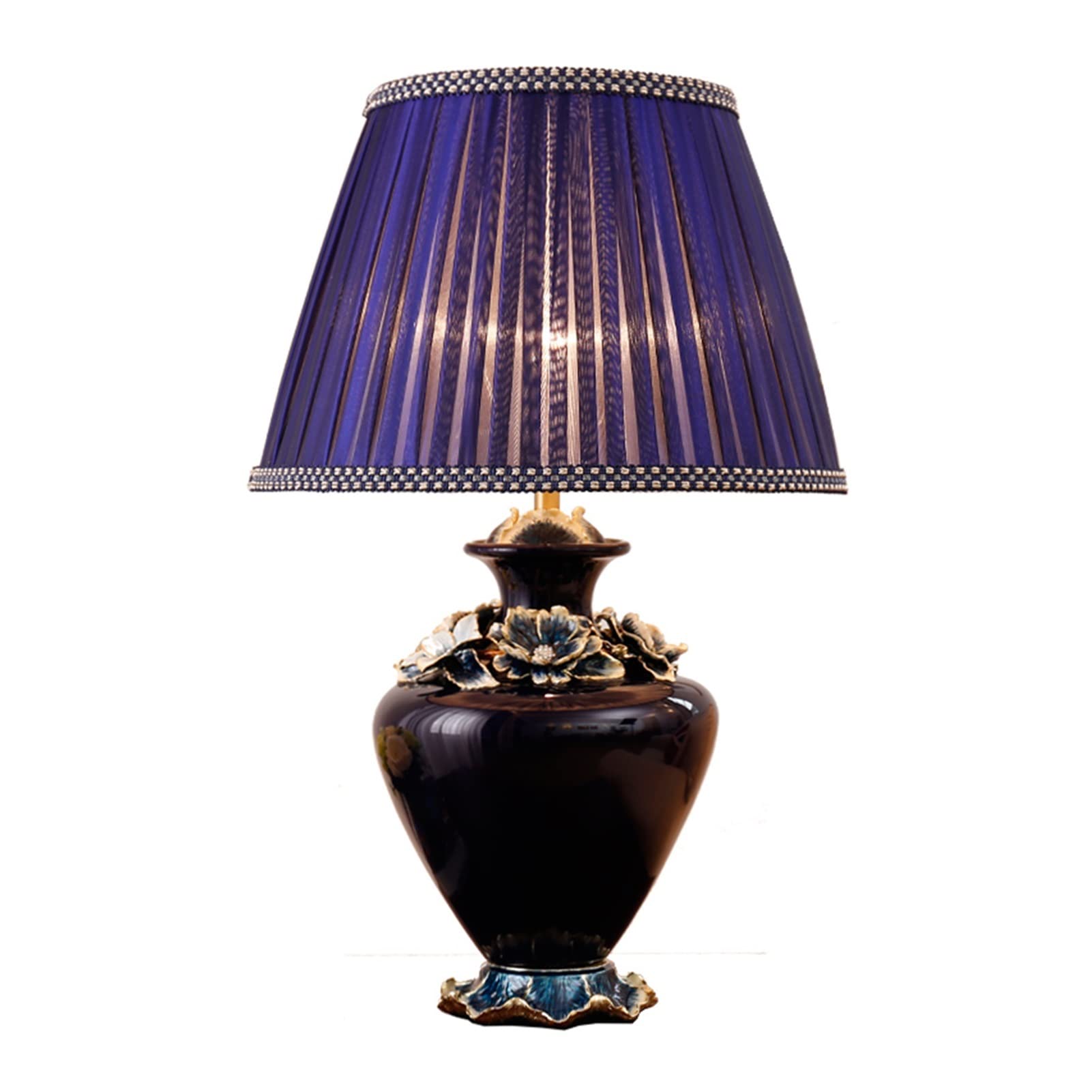 OFUNGO Ceramic Table Lamp - Warm & Romantic Bedside Night Light for Bedroom, Living Room, Study | Perfect for Reading, Relaxation & Home Decor