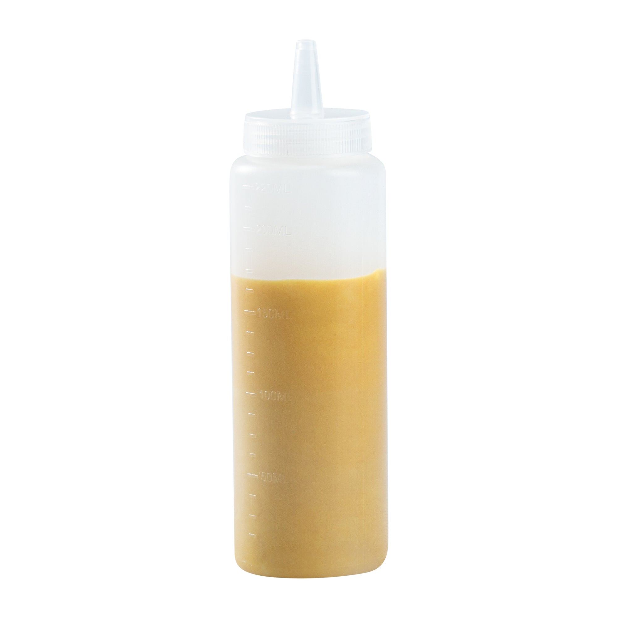 8 oz Clear Plastic Squeeze Bottles with Precision Tip - 2