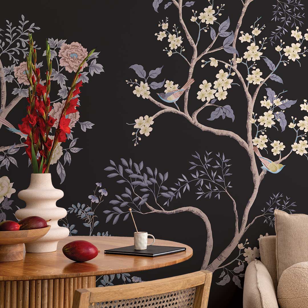 Fancy Tail Peel and Stick Wall Murals - Self-Adhesive Removable Wallpaper for Home Decor, Bedroom, Nursery & Office - Easy DIY Wall Covering