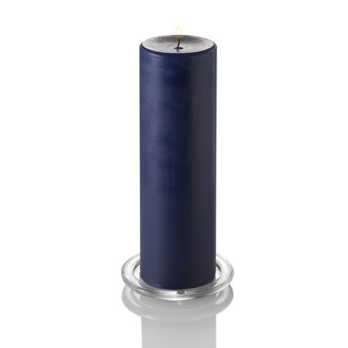 Richland® Navy Blue Pillar Candles Set of 12 - 3