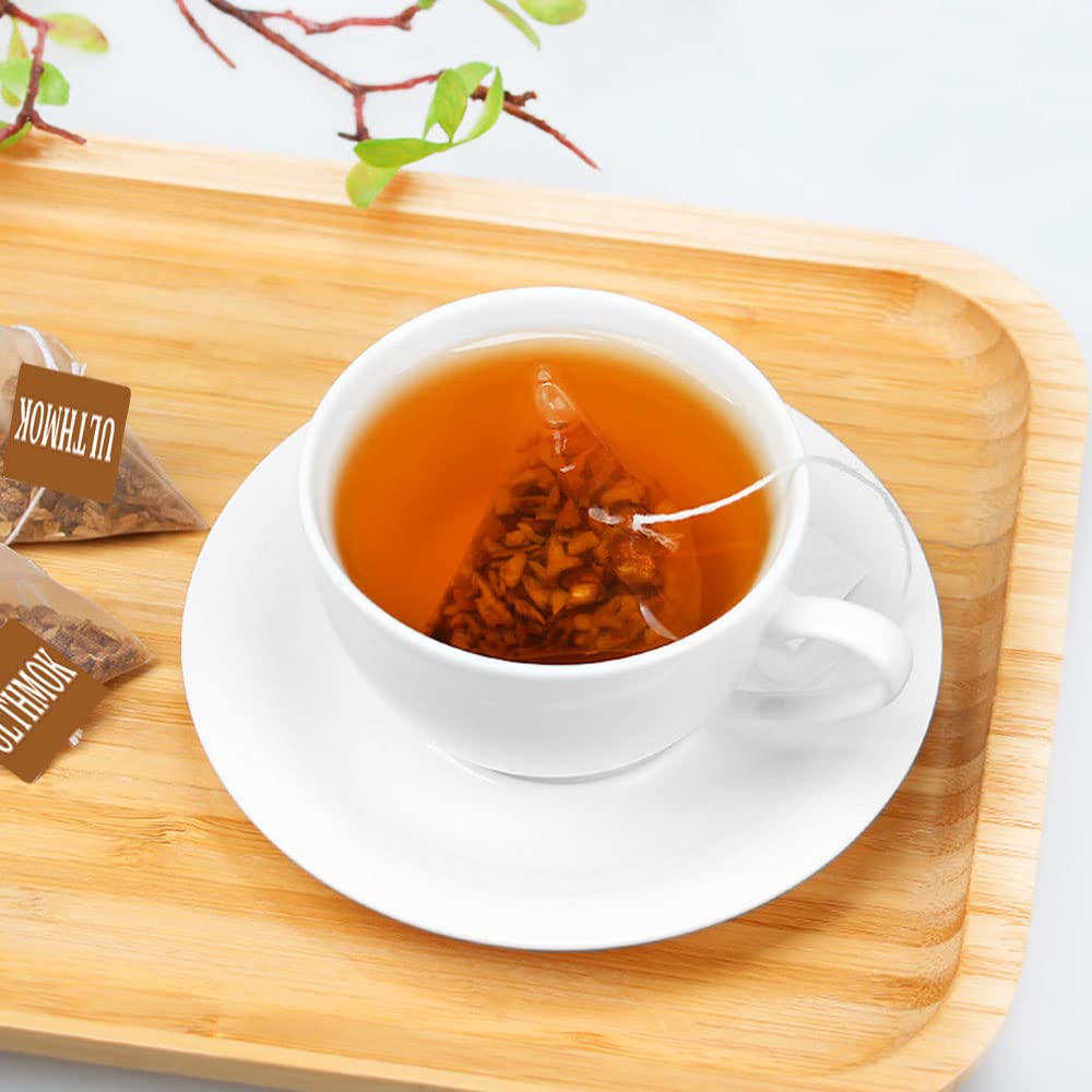 Organic Burdock Root Tea Bags - 60 Count (6.4Oz) | 100% Natural Herbal Tea | Caffeine-Free, No Additives | Detox & Digestive Support | Perfect for Daily Wellness & Relaxation