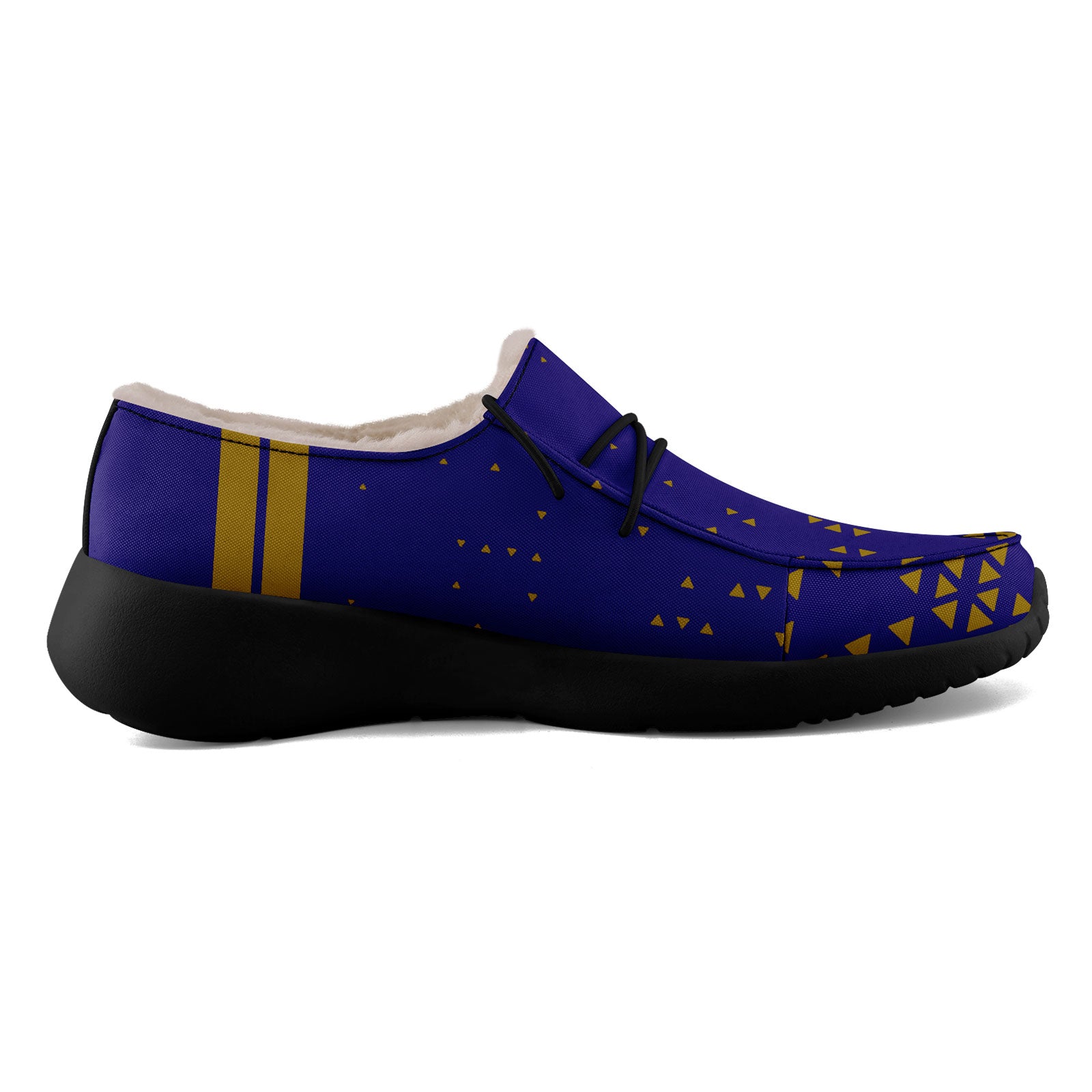 Custom Blue & Yellow Baltimore Shoes - Personalized Sneakers for Men & Women | Comfortable & Stylish for Walking, Running & Casual Wear (FN042 D020279)