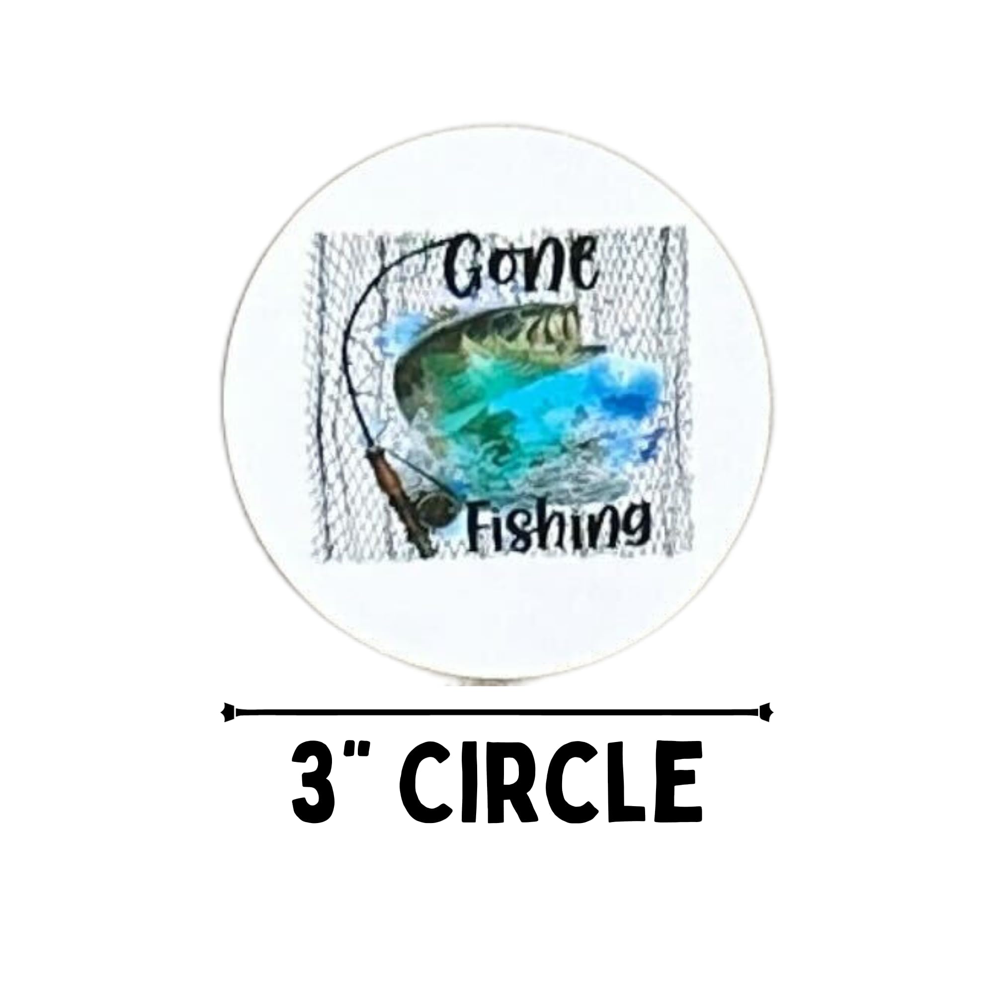 Lashicorn Manly Freshie Cardstock Cutout Rounds 3 Inch - 12 Pack Mixed Scented Aroma Beads for Car Air Fresheners | Perfect for Hunting, Fishing, Beer & Whiskey Lovers, Dad Gifts & Vehicle Decor