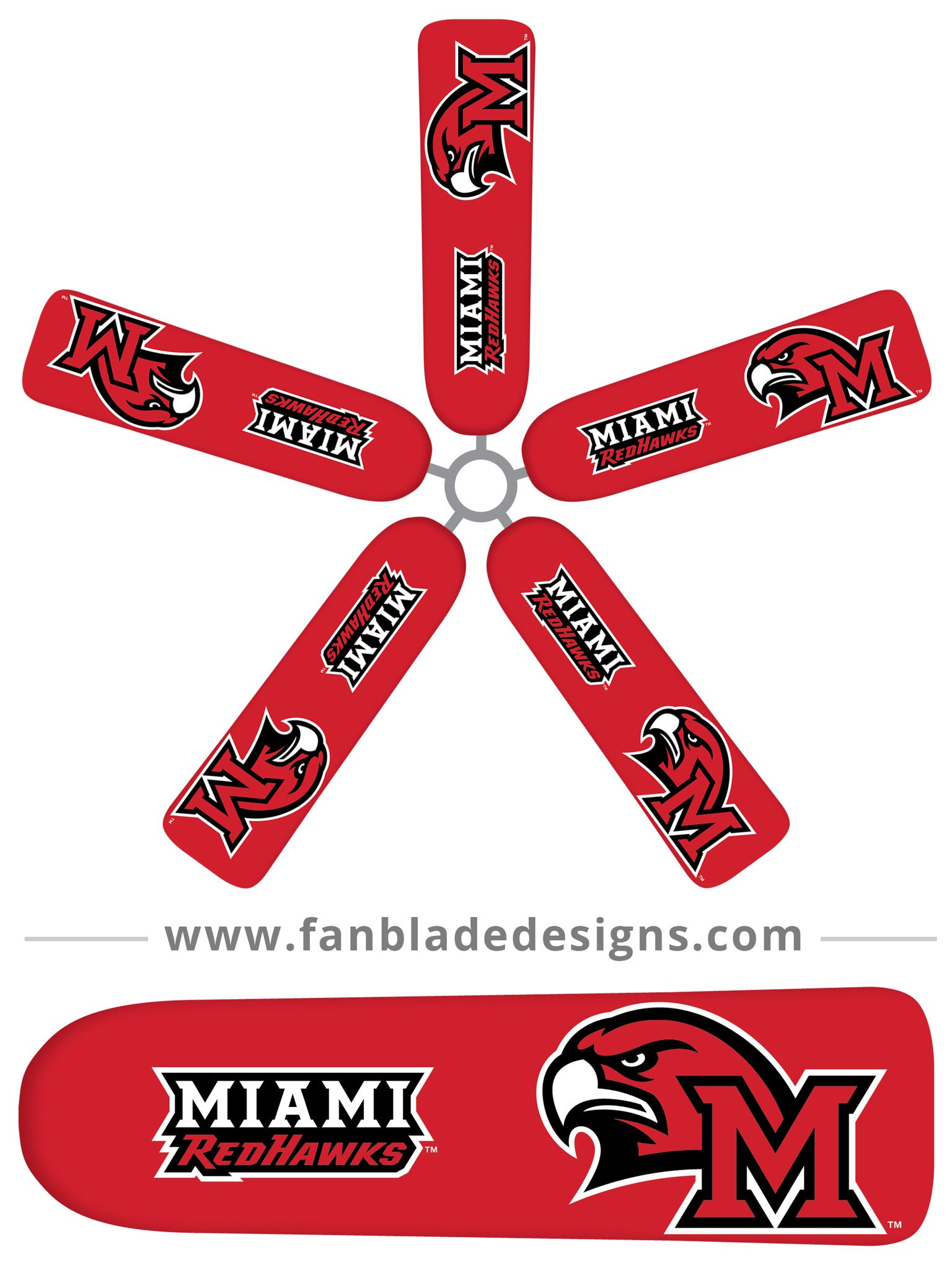 Miami University RedHawks Apparel & Merchandise - Official NCAA Licensed Gear for Fans & Alumni - T-Shirts, Hoodies, Hats & More (Perfect for Game Day, Tailgating & School Spirit Events)