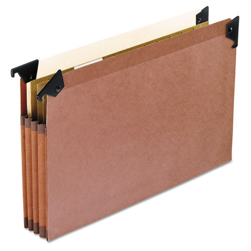 Premium Expanding Hanging File Folders with Swing Hooks & Dividers - 3.5