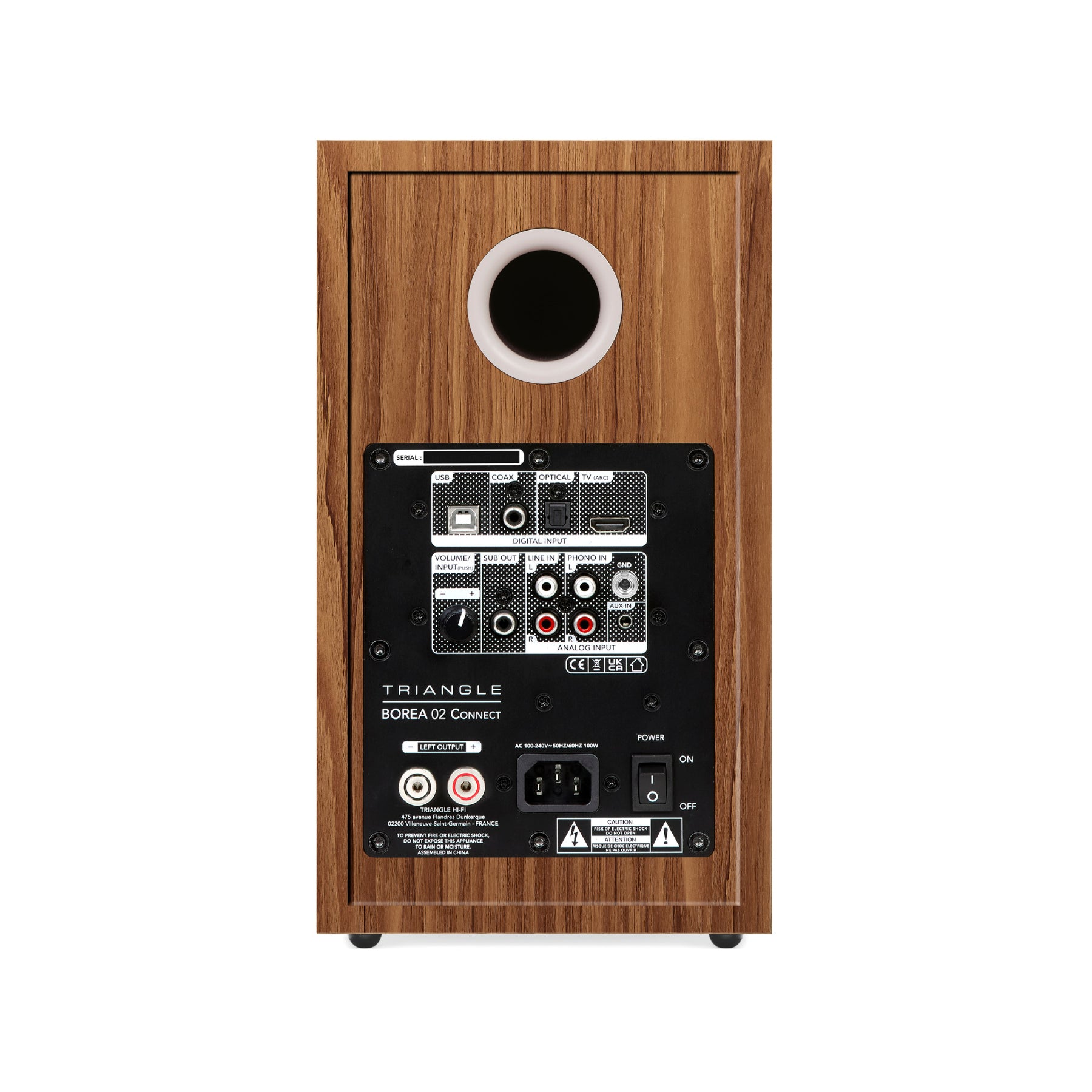 Triangle Borea BR02 Wireless Bookshelf Speakers - Bluetooth & ARC Connectivity for Home Theater, Gaming & Music Streaming