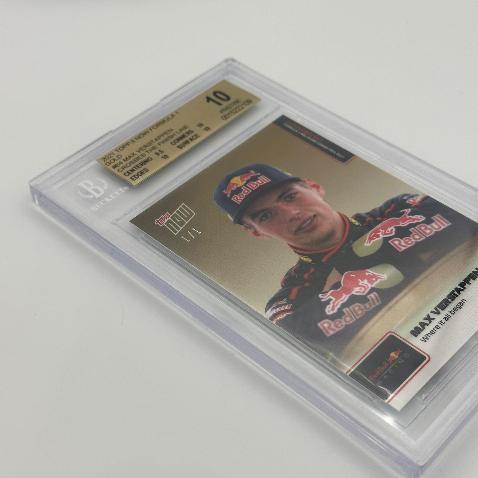 Beckett 10 1/1 Max Verstappen 