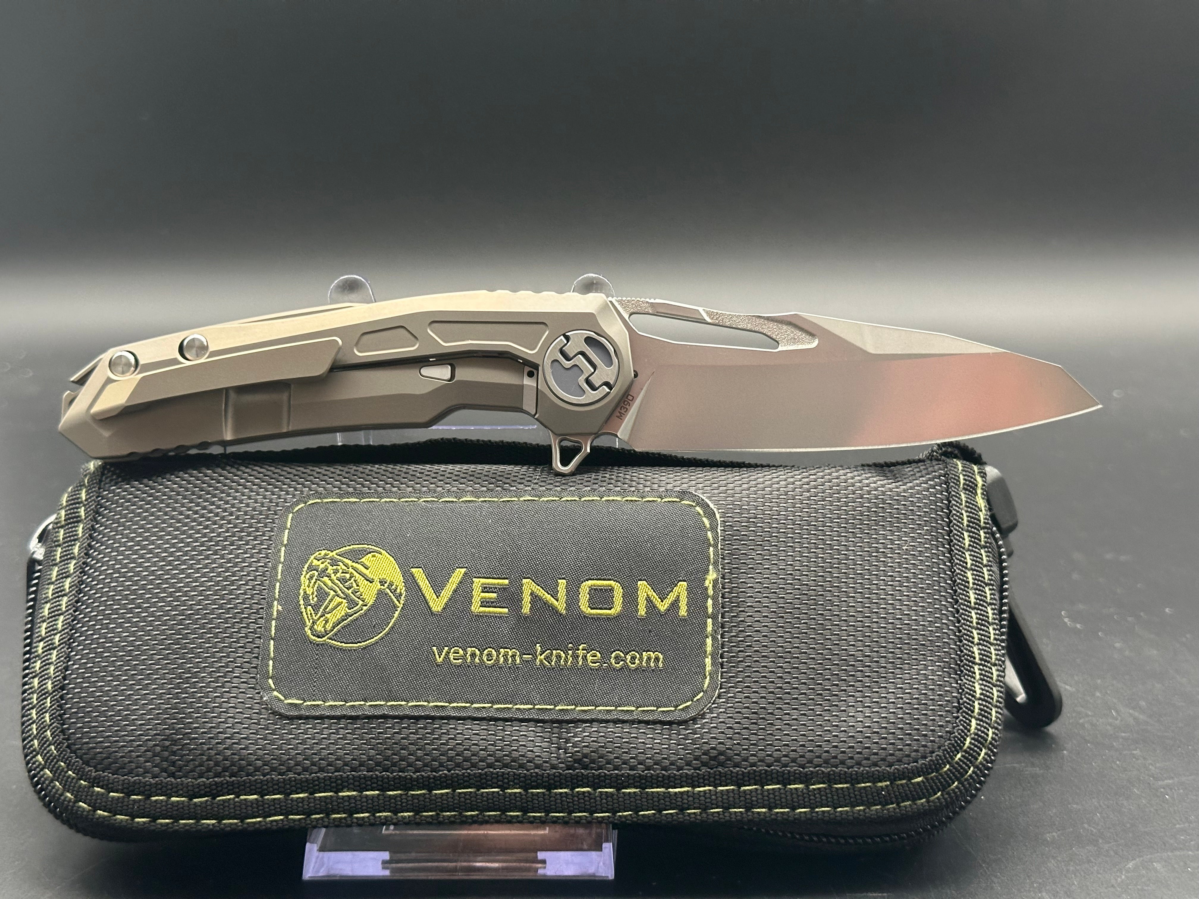 Kevin John Venom Nightmare Folding Knife - Premium EDC Pocket Knife for Outdoor, Camping, Hiking & Survival Gear