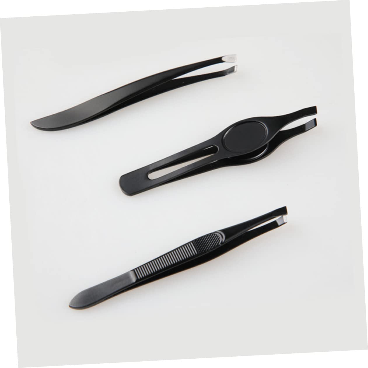 Stainless Steel Facial Hair Removal Tweezers - Precision Eyebrow Tweezers for Women, Splinter & Willow Leaves Shaping - Makeup Kit Essential for Eyebrow Grooming & Beauty Routine