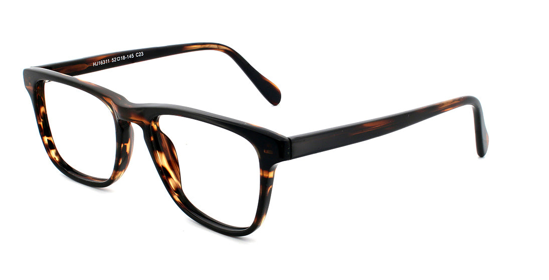 Stylish Plastic Eyeglasses HJ16311 - Lightweight & Durable Frames for Men & Women - Perfect for Reading, Driving & Everyday Use