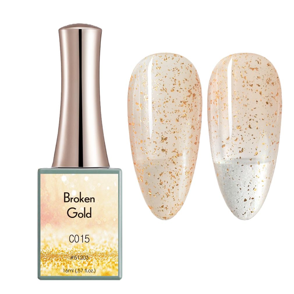 BELLE GAGA™ CANNI Gel Nail Polish Set - 16ml Soak Off LED UV Nail Polish for Manicure, Salon & DIY Home Nail Art (Color C015) - Perfect for Parties, Weddings, Holidays & Everyday Wear