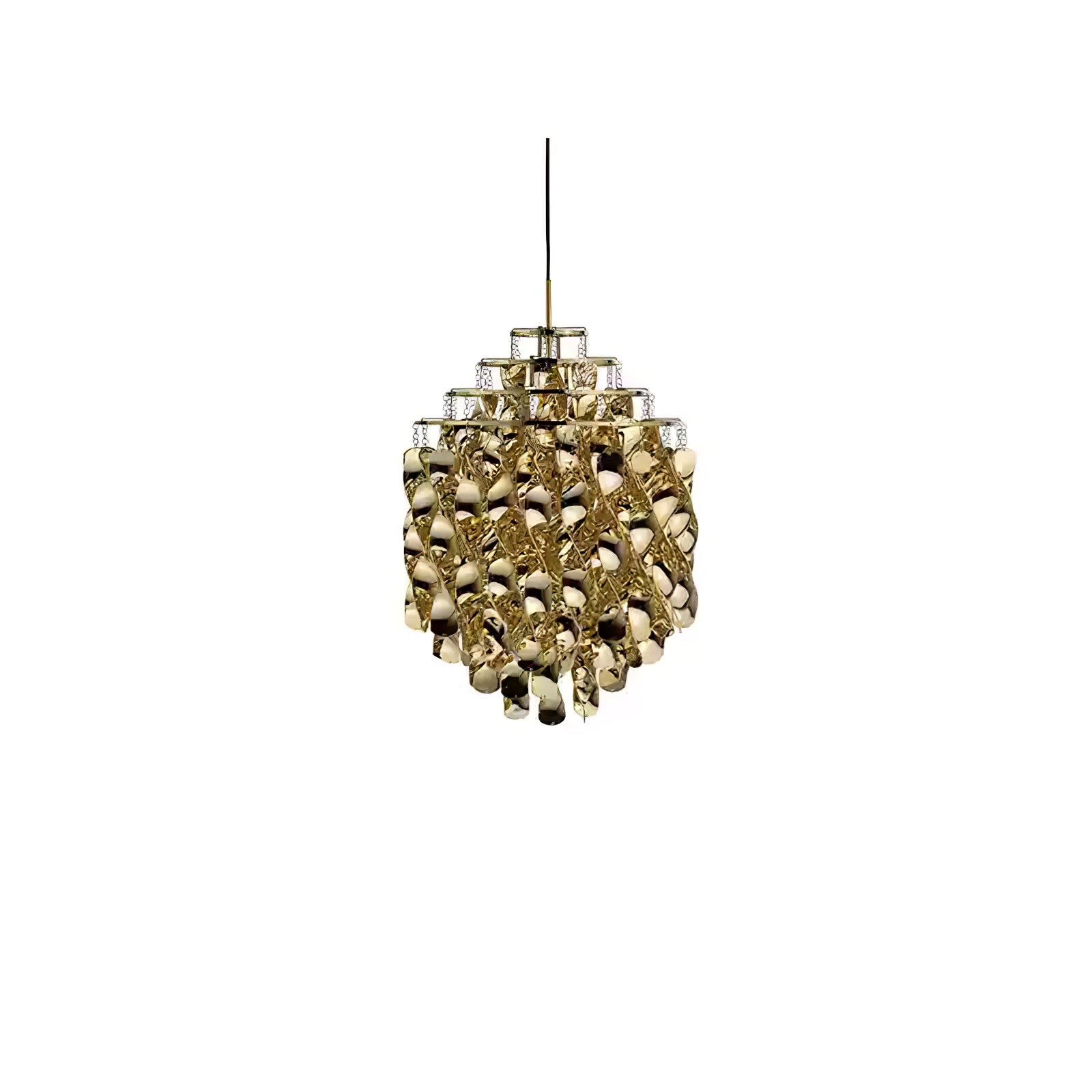 Maris Spiral Pendant Lamp - Modern Ceiling Light Fixture for Living Room, Bedroom & Dining Area | Elegant Home Decor Lighting