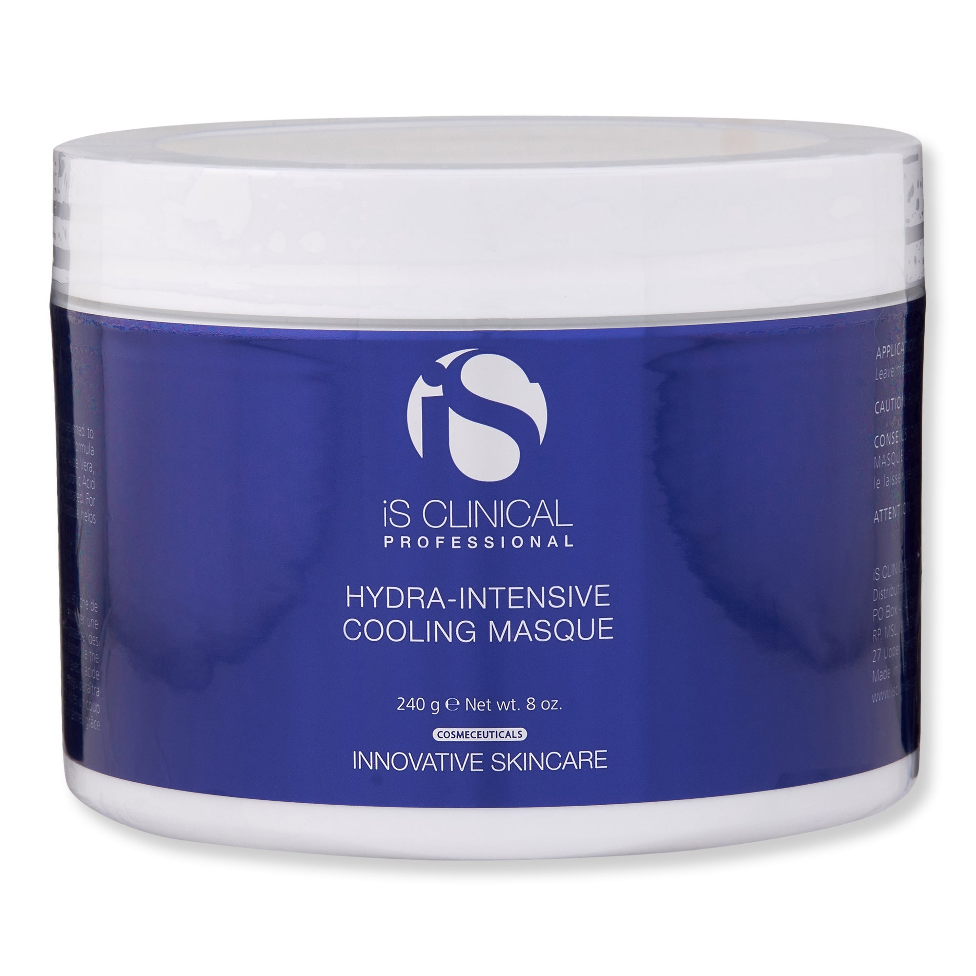 iS Clinical Hydra Intensive Cooling Masque - Hydrating & Soothing Facial Mask for Dry & Sensitive Skin - Perfect for Post-Sun Care & Spa Nights