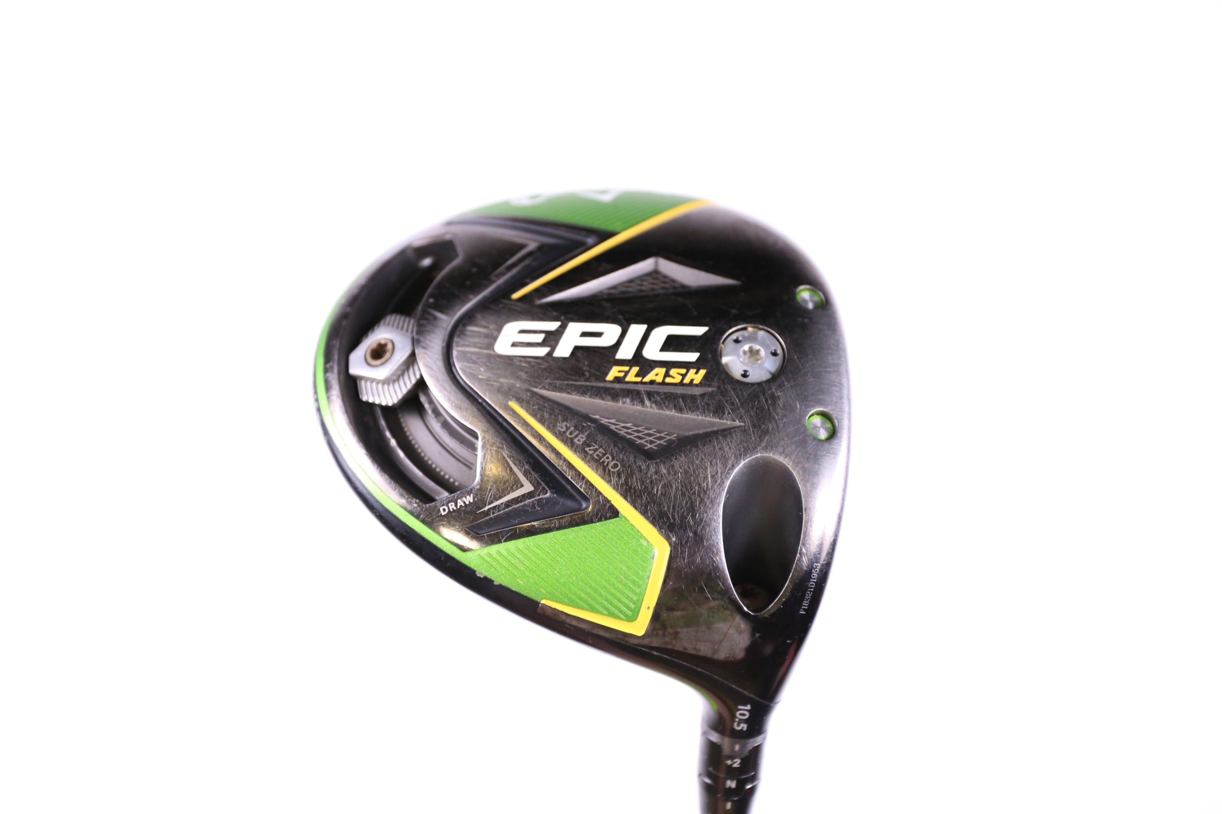 Used Callaway Epic Flash Driver 10.5° Stiff Flex UST ATTAS Cool Right-Handed Golf Club - Perfect for Improving Distance & Accuracy on the Course