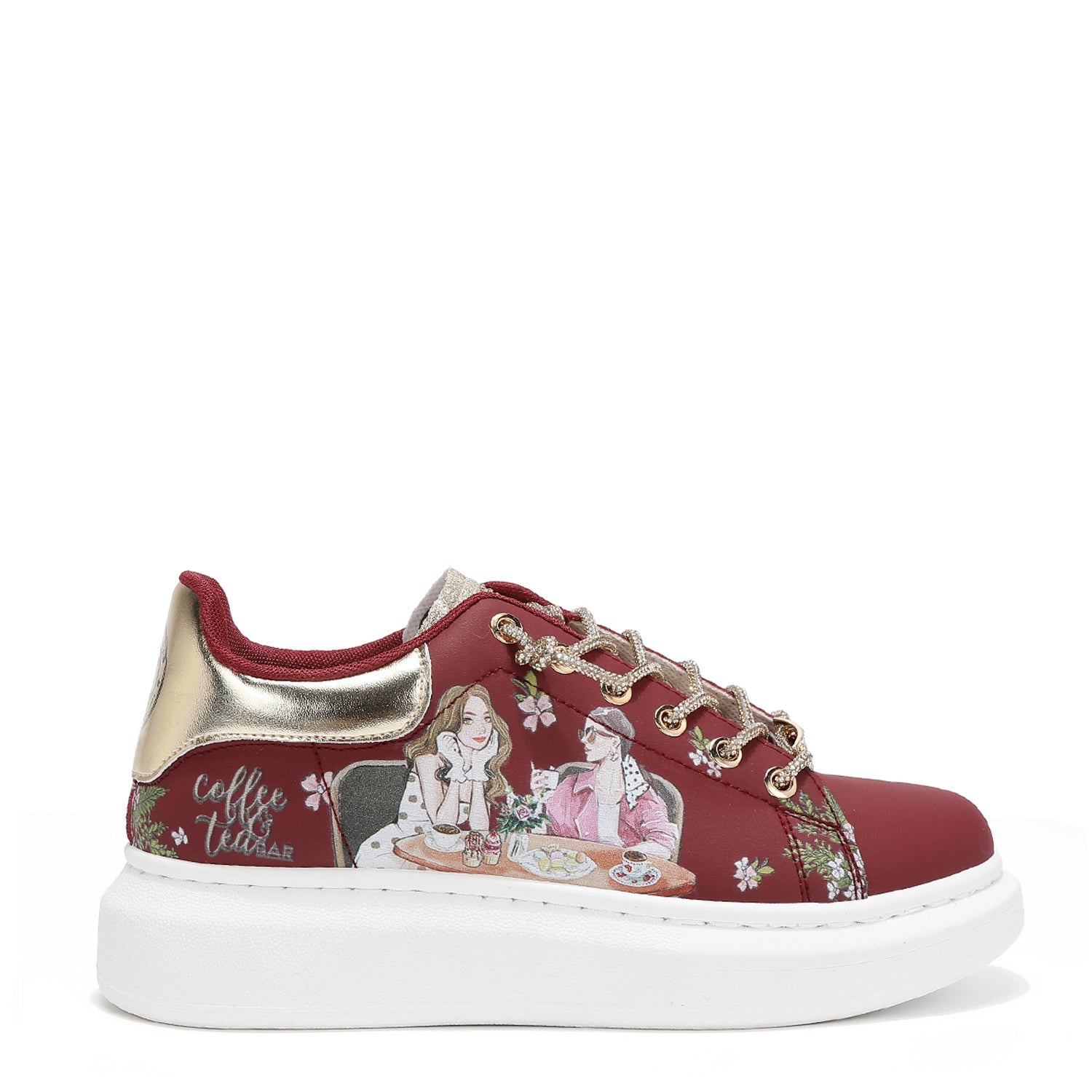 Sparkly Rhinestone Sneakers for Women - Fashionable Crystal Embellished Casual Shoes for Walking, Parties & Everyday Wear