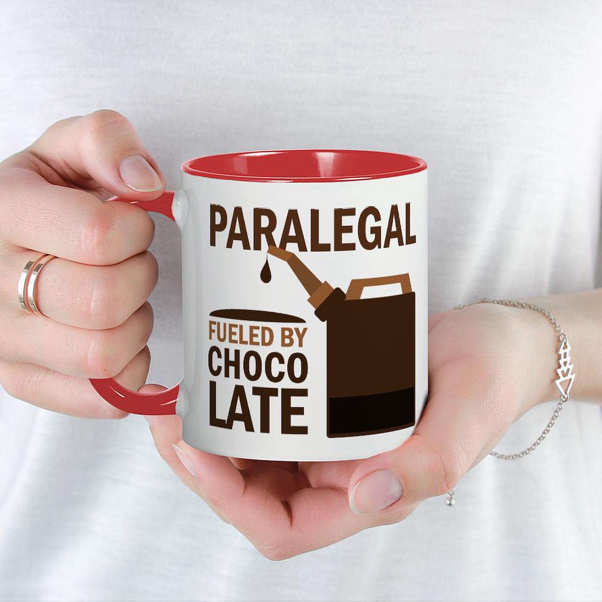 Paralegal Gift Mug - 11 oz (325 ml) Ceramic Coffee Cup with Handle - Funny Lawyer Office Humor - Perfect for Paralegals, Legal Assistants & Law Students - Great for Office, Courtroom & Study Breaks