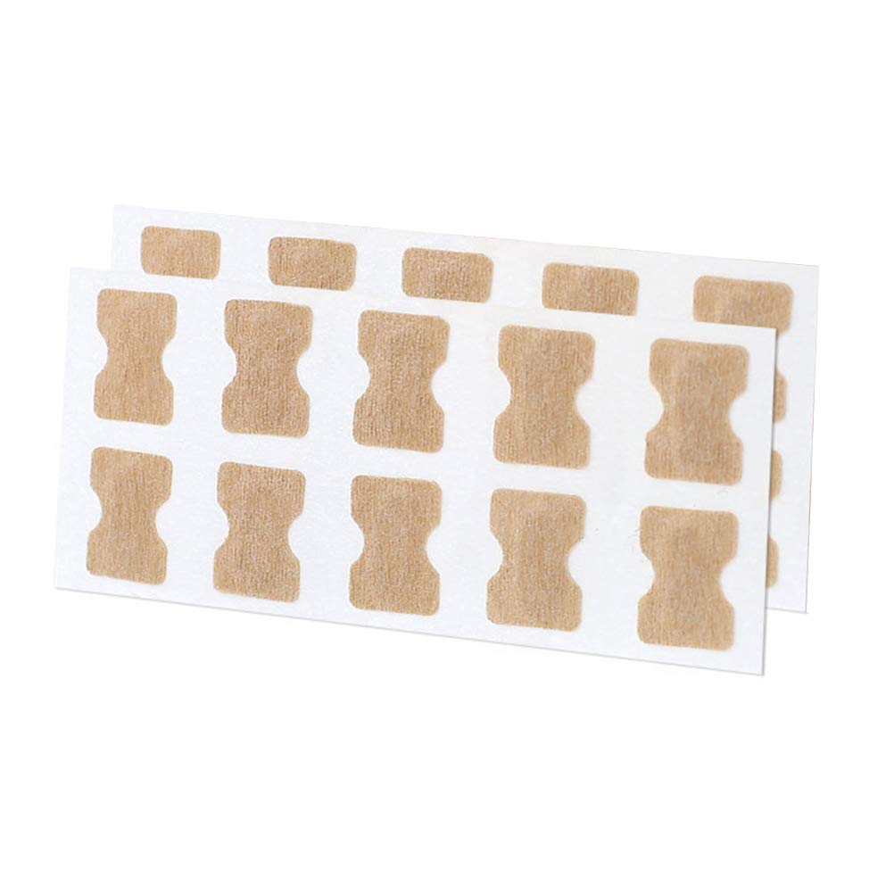 DOITOOL 2 Pack Nail Correcting Stickers for Ingrown Toenails - Toenail Groove Treatment Patches for Adults & Students - Perfect for Pain Relief & Nail Care at Home, Work or Gym