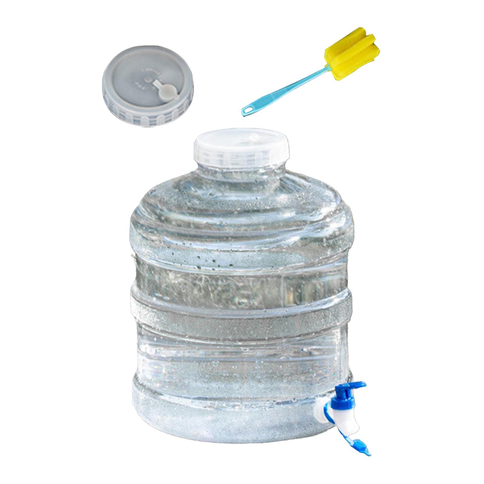 THE STYLE SUTRA® 11.3L Portable Water Storage Container with Faucet & Lid - Emergency Water Supply for Car, Camping, Fishing & Outdoor Activities | Durable Water Container for Home, Yard & Travel Use