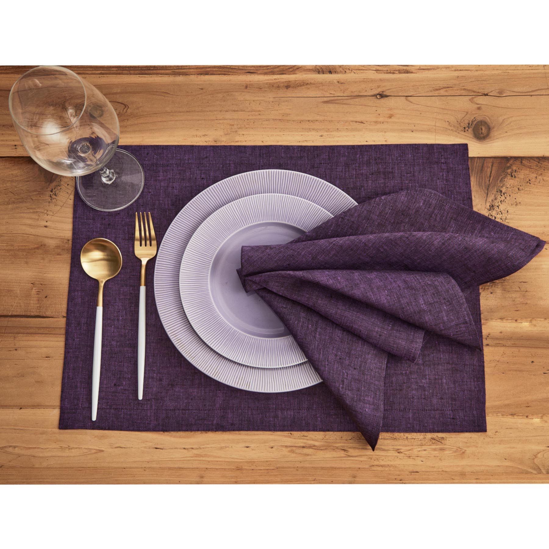 Premium Linen Napkins Set - Soft & Elegant for Dining, Parties & Special Occasions - Athena Collection